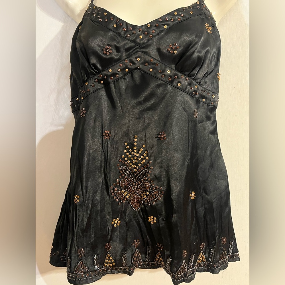 Vintage Charlotte Russe Beaded Camisole